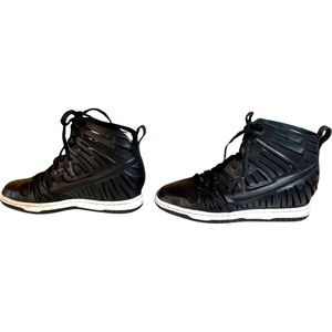 Nike Shoes | Nike Sky Highs Cutout Black Leather | Size 6